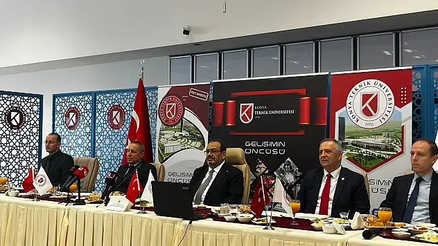 Konya Teknik Üniversitesi 2025 yılına damgasını vurdu!