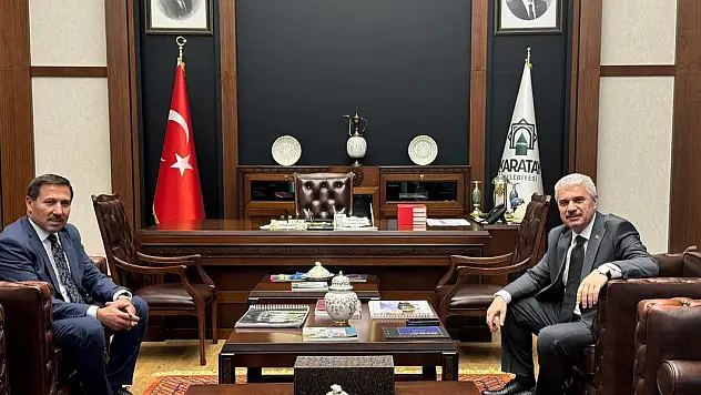 Konya Valisi Akın'dan Başkan Kılca'ya Ziyaret