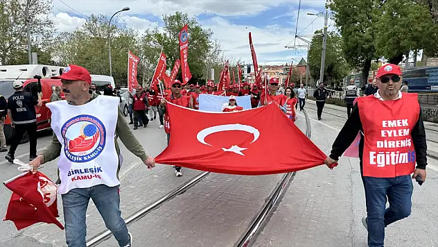 Konya ve çevre illerde 1 Mayıs kutlandı