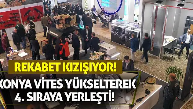 Konya vites yükselterek 4. sıraya yerleşti! Rekabet kızışıyor!