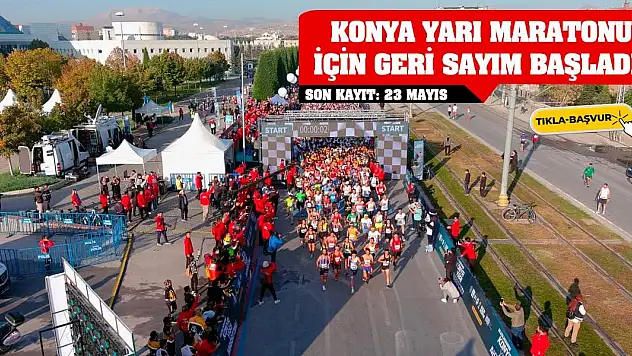 Konya Yarı Maratonu İçin Geri Sayım Başladı!