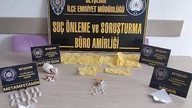Konya'da uyuşturucu tacirlerine darbe!