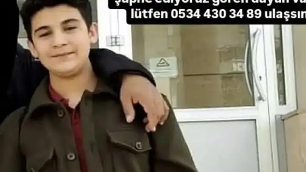 Konya'da 14 yaşındaki çocuk kayboldu! 3 gündür haber yok