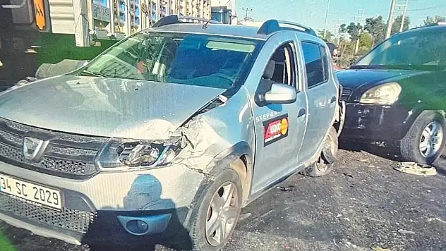 Konya'da 3 araç çarpıştı: 1 yaralı