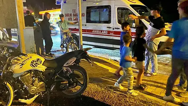Konya'da ambulansla motosiklet çarpıştı: 1 yaralı