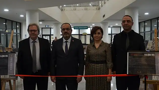 Konya'da 'Artık mekan, Sanat, Zaman' sergisi düzenlendi