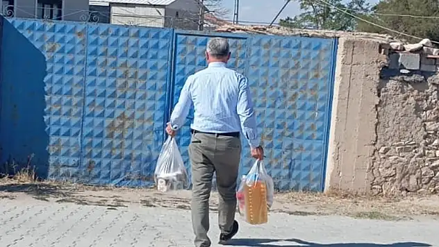 Konya'da asırlık çınara vefa: 97 yaşındaki Meryem nine unutulmadı