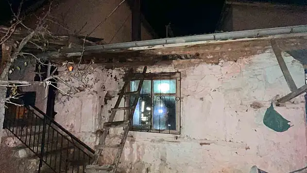 Konya'da Baca Temizliği Yangına Sebep Oldu