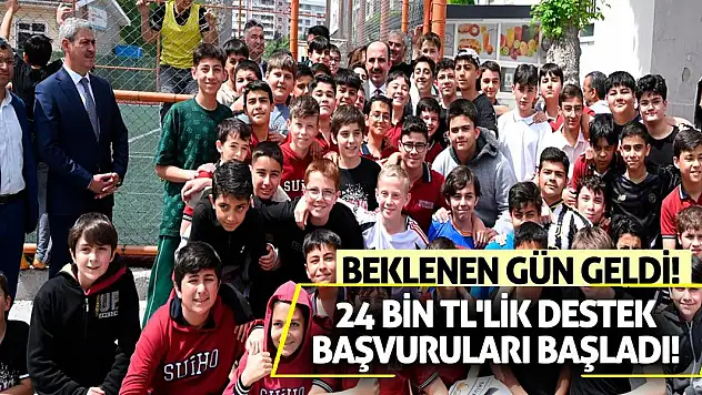 Konya'da Beklenen Gün Geldi! 24 bin TL'lik Destek Başvuruları Başladı!