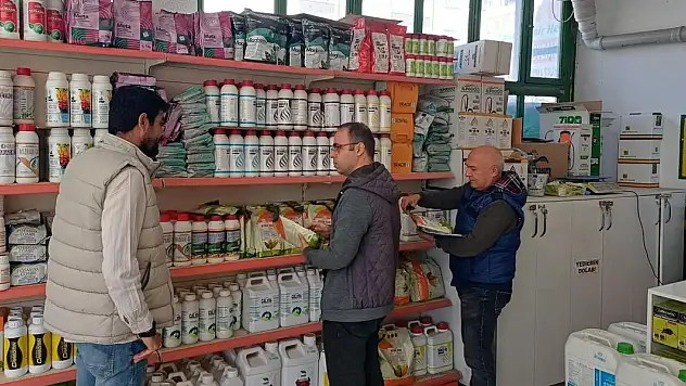 Konya'da bitki koruma ürünü bayilerine denetim