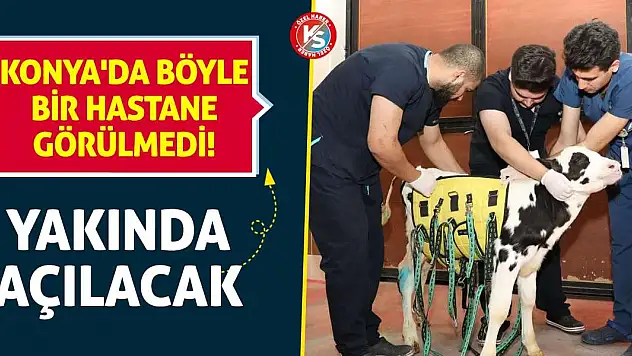 Konya'da böyle bir hastane görülmedi! Yakında açılacak