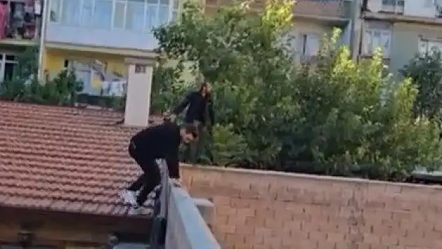 Konya'da Cezaevi Firarisi Yakalandı: O Anlar Kamerada...