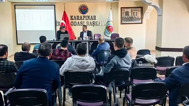 Konya'da çiftçilere bilgilendirme toplantısı