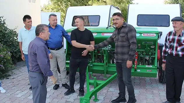 Konya'da çiftçilere hibe ekipman verildi!