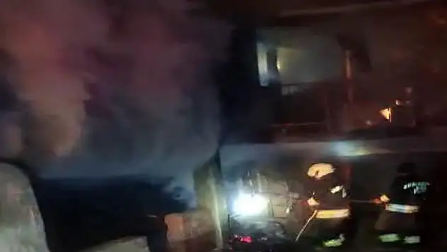 Konya'da çıkan yangın korku dolu anlar yaşattı!
