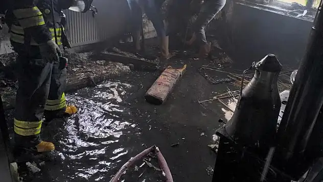 Konya'da çıkan yangın söndürüldü