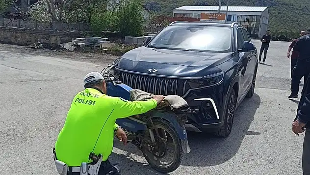 Konya'da cip ile çarpışan motosikletin sürücüsü kurtarılamadı