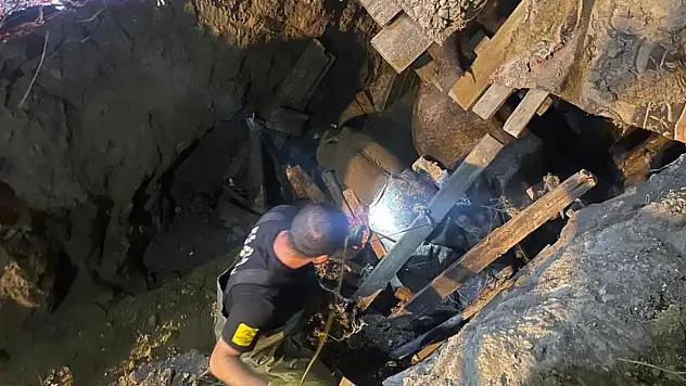 Konya'da çukura düşen hayvanlar itfaiye ekiplerince kurtarıldı