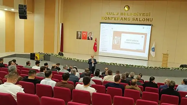 Konya'da 'Değerleriyle Güçlü Ailem' programı gerçekleşti