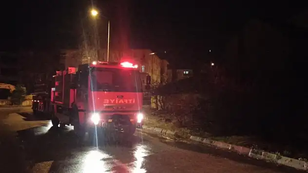 Konya'da depo yangını