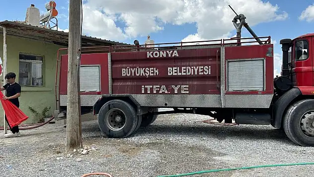 Konya'da düğünde yangın paniği