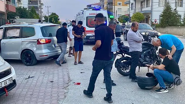 Konya'da facia geliyorum demedi! Motosikletin sürücüsü ağır yaralandı!