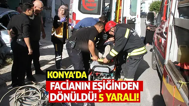 Konya'da Facianın Eşiğinden Dönüldü!