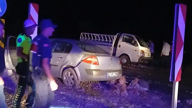Konya'da Feci Kaza! 1 Ölü 7 Yaralı!