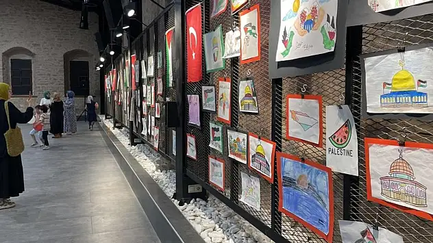 Konya'da Filistin temalı resim sergisi düzenlendi