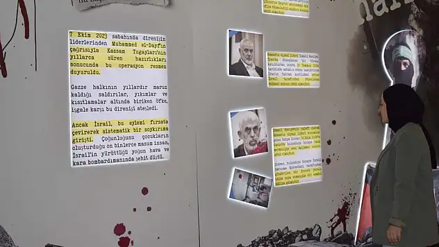 Konya'da Filistin'deki soykırımı anlatan 'Hafıza Sergisi' açıldı