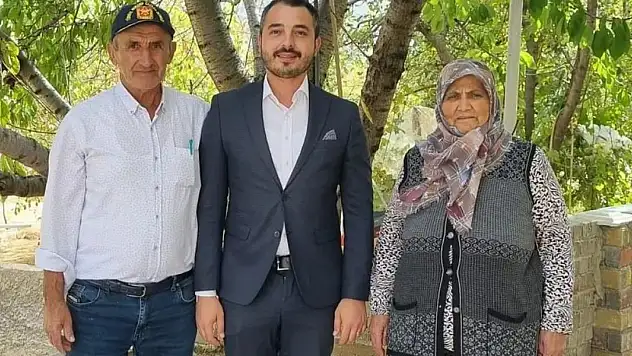 Konya'da gaziler ziyaret edildi