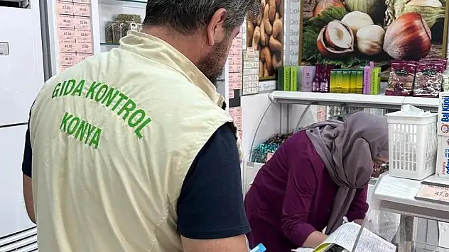 Konya'da gıda üretimi yapan iş yerlerine denetim