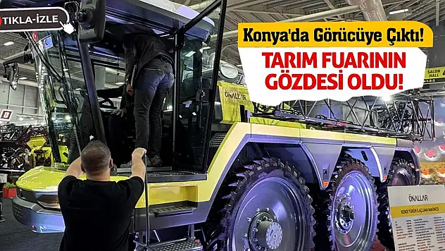 Konya'da Görücüye Çıktı! Tarım Fuarının Gözdesi Oldu!