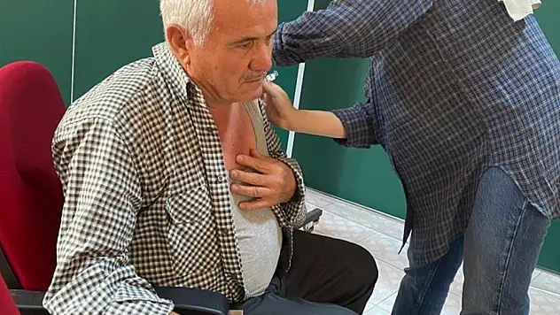 Konya'da hacı adayları aşılandı