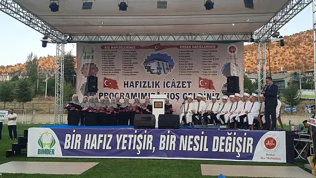 Konya'da Hafızlık Yolculuğu Taçlandı!