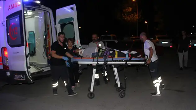Konya'da İki Araç Birbirine Girdi!