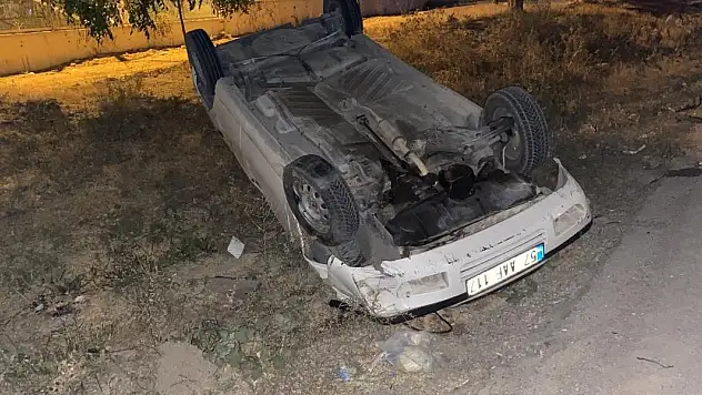 Konya'da iki otomobil çarpıştı: 3 yaralı