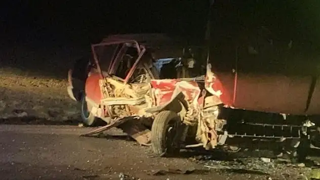 Konya'da iki otomobilin çarpıştığı kazada 6 kişi yaralandı