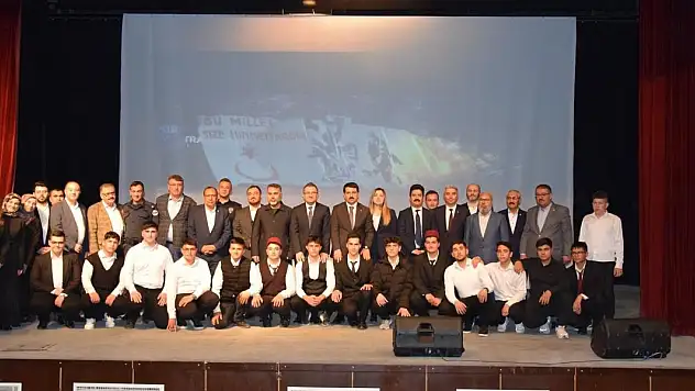 Konya'da İstiklal Marşı'nın kabul yıl dönümü programı