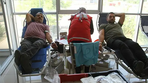 Konya'da kan bağışı kampanyası