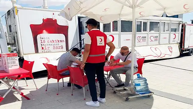 Konya'da kan bağışı kampanyası