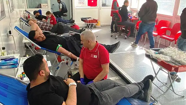 Konya'da kan bağışı kampanyası