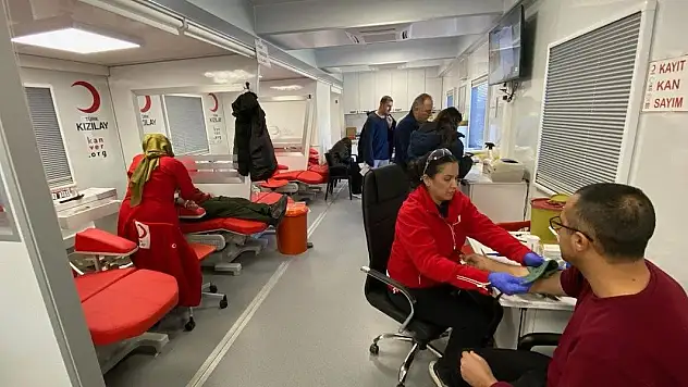 Konya'da kan bağışı kampanyası başladı