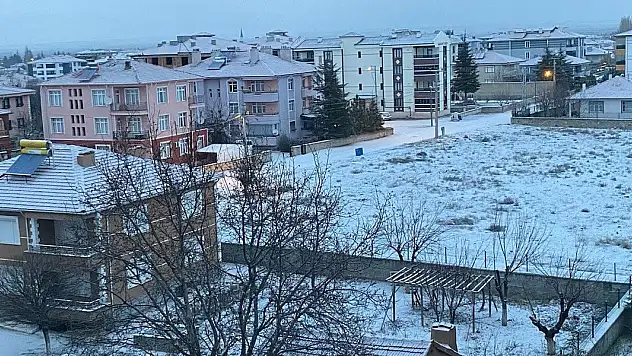 Konya'da kar yağışı etkili oldu