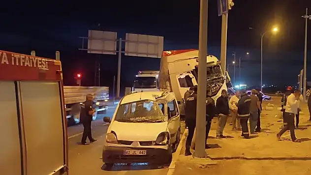 Konya'da kaza: 2 yaralı