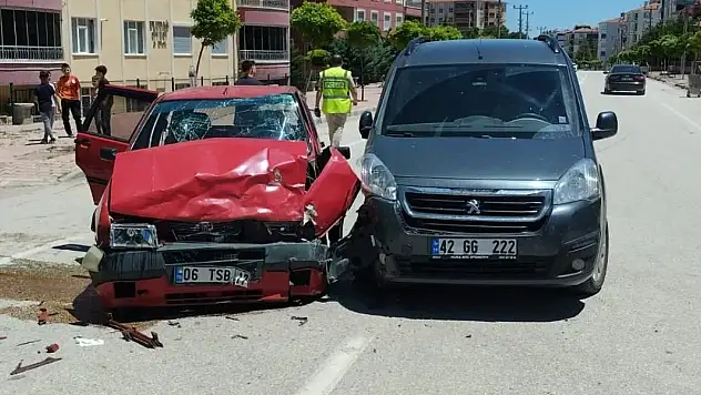 Konya'da kaza: 5 yaralı