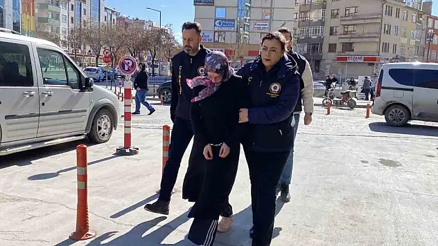 Konya'da kocasını öldüren kadın tutuklandı