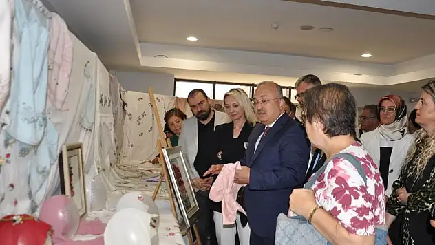 Konya'da KOMEK sergisi açıldı