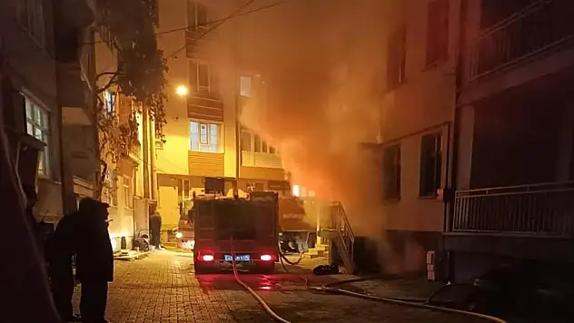 Konya'da korkutan yangın!