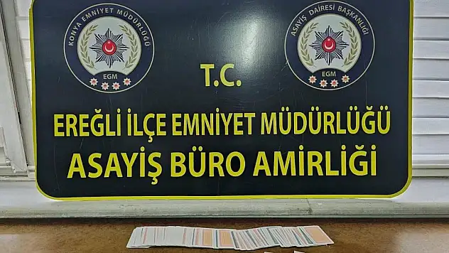 Konya'da kumar operasyonu: 218 bin lira ceza
